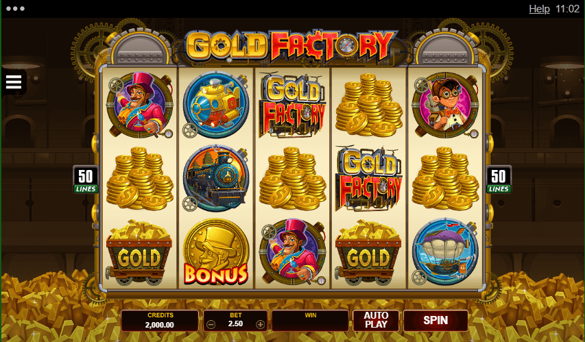 Gold Factory Slot