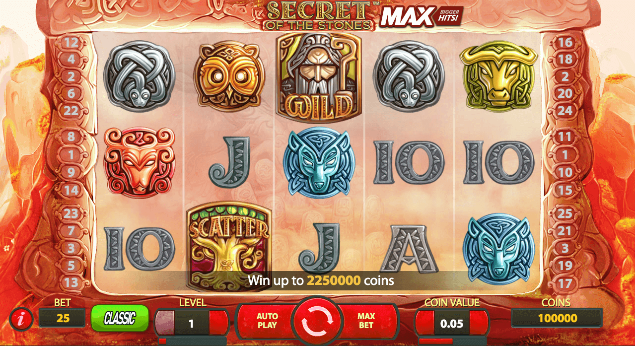 Secret of the Stones Slot