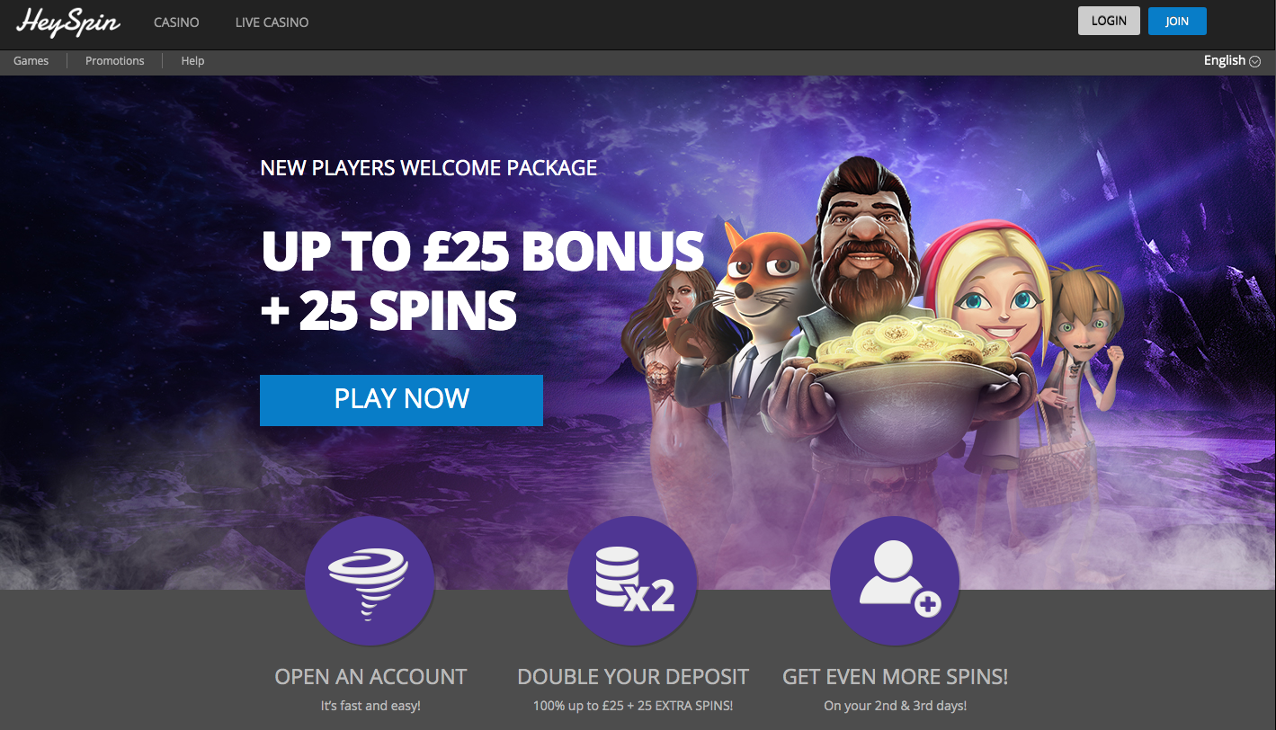 Hey Spin - 1st Class Slots